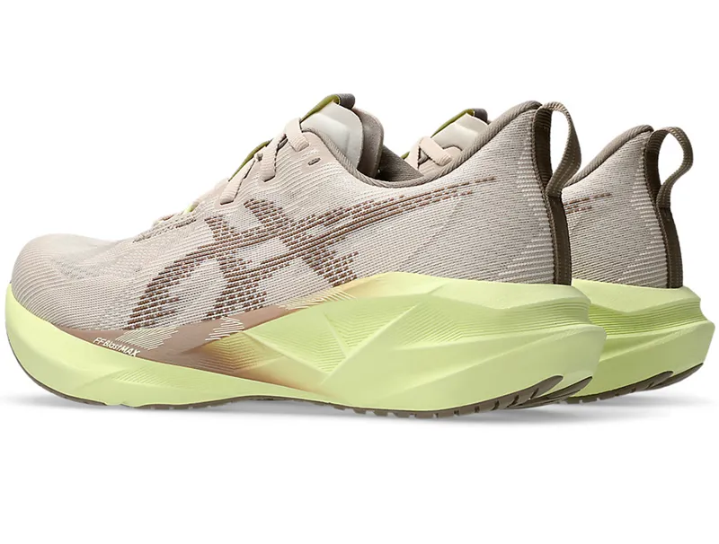 Asics Women's Novablast 5 Mineral Beige/Taupe Grey-3