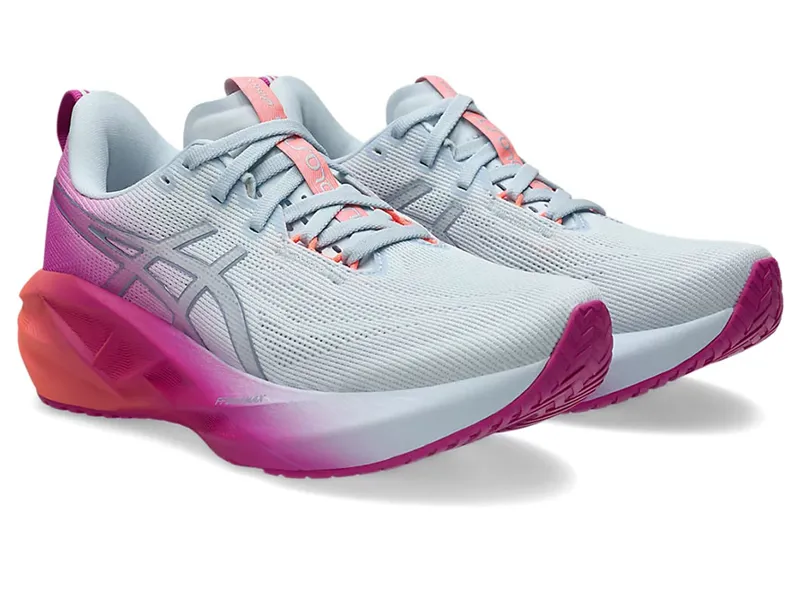 Asics Women's Novablast 5 Sky/Digital Sakura-2