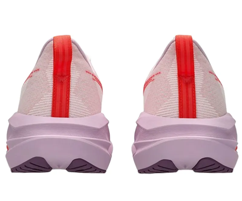 Asics Women's Novablast 5 White/Coral Reef-3