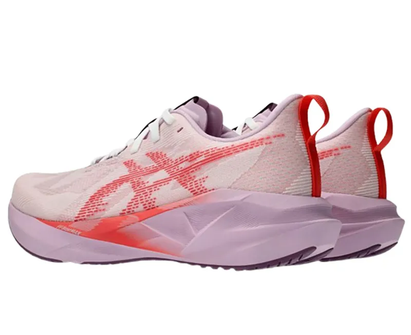 Asics Women's Novablast 5 White/Coral Reef-2