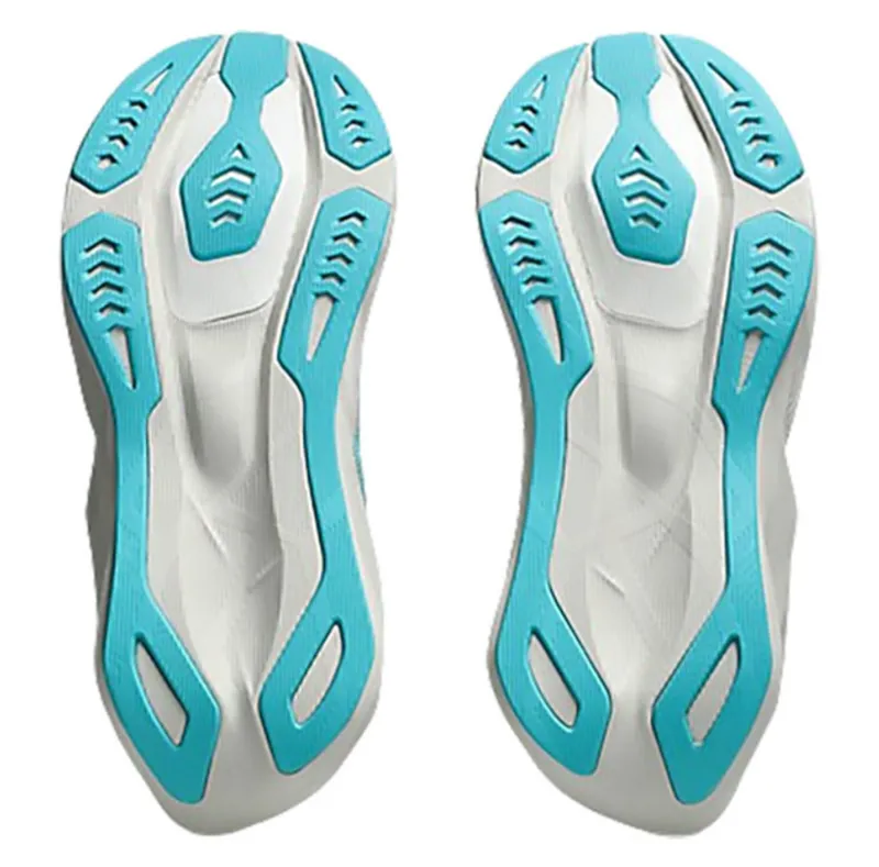 Asics Women's Novablast 6 Soft Oat/Energy Aqua-6
