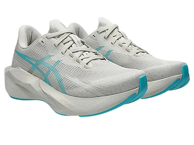 Asics Women's Novablast 6 Soft Oat/Energy Aqua-2