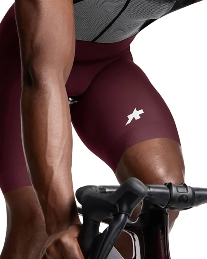 Assos MILLE GT Bib Shorts S11 Burgundy Red-7