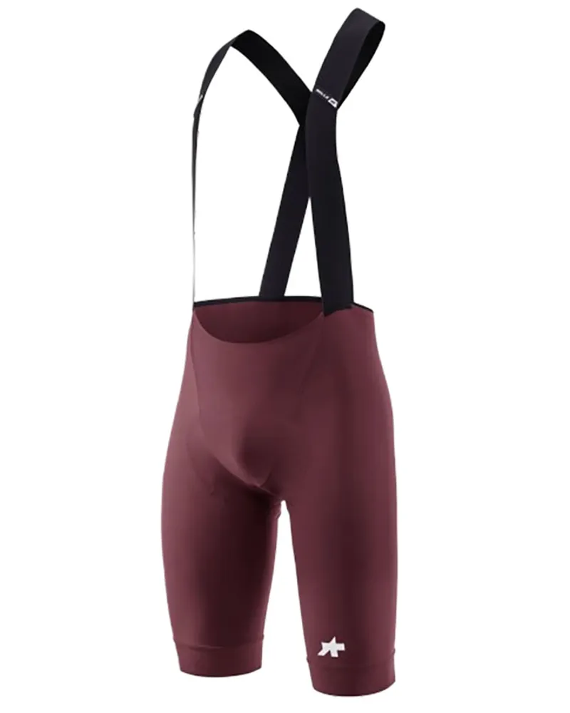 Assos MILLE GT Bib Shorts S11 Burgundy Red-3