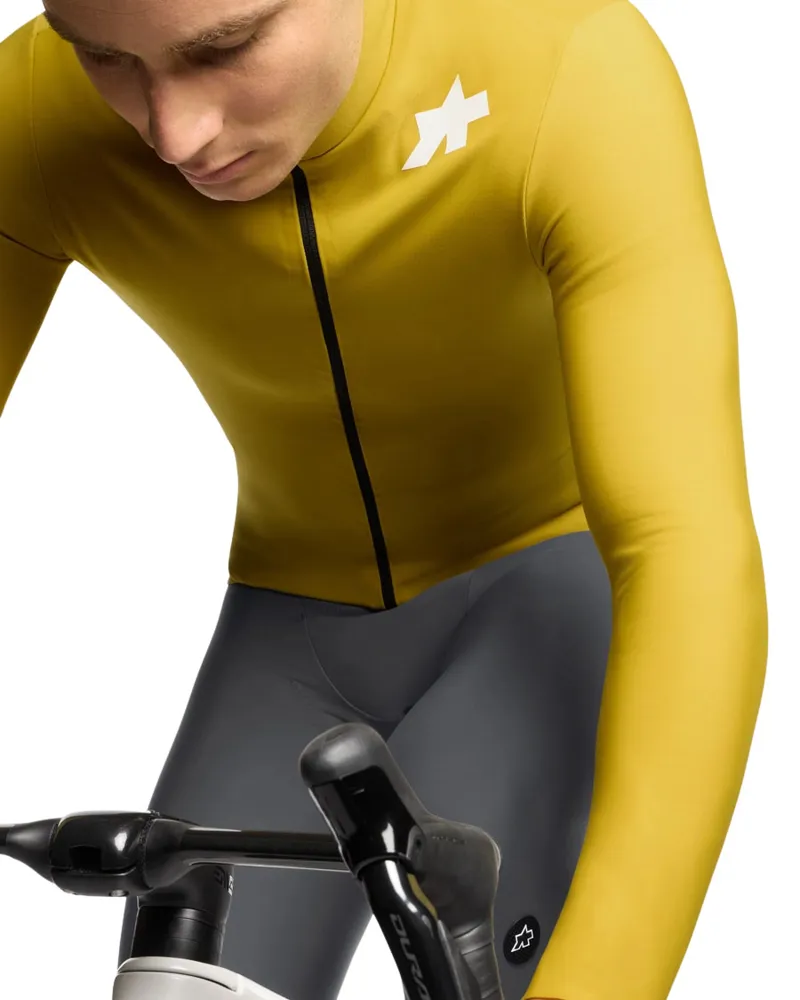 Assos Mille GT Men's Spring Fall L/S Jersey S11 Golden Yellow-7