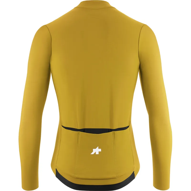 Assos Mille GT Men's Spring Fall L/S Jersey S11 Golden Yellow-1