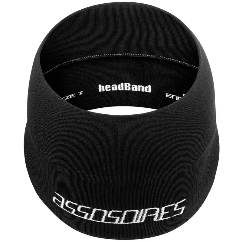 Assos Spring Fall Headband Black Series II-3