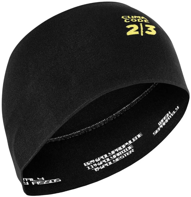 Assos Spring Fall Headband Black Series II-1