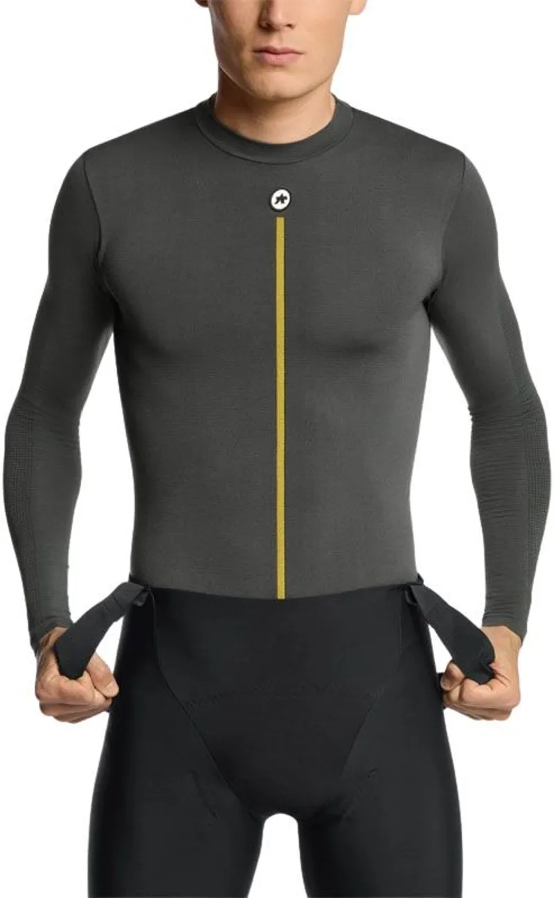 Assos Spring Fall LS Skin Layer P1 Anthracite Grey-5