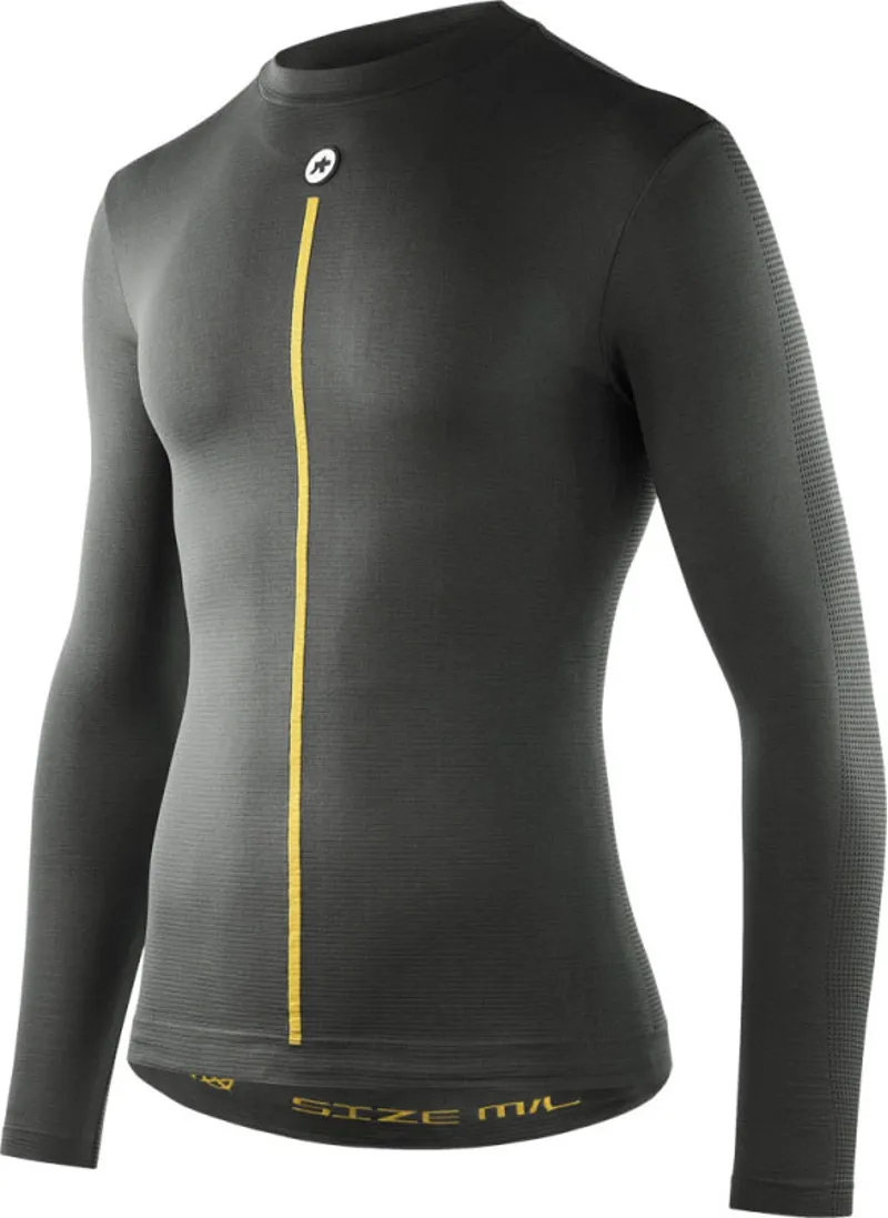 Assos Spring Fall LS Skin Layer P1 Anthracite Grey-3