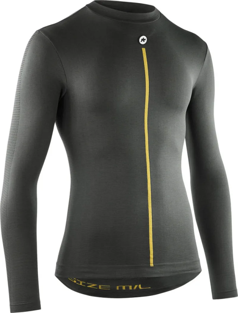 Assos Spring Fall LS Skin Layer P1 Anthracite Grey-2