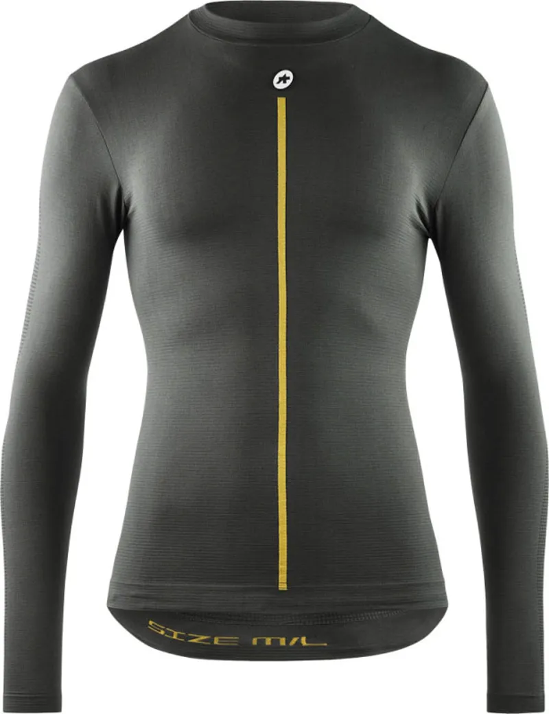 Assos Spring Fall LS Skin Layer P1 Anthracite Grey
