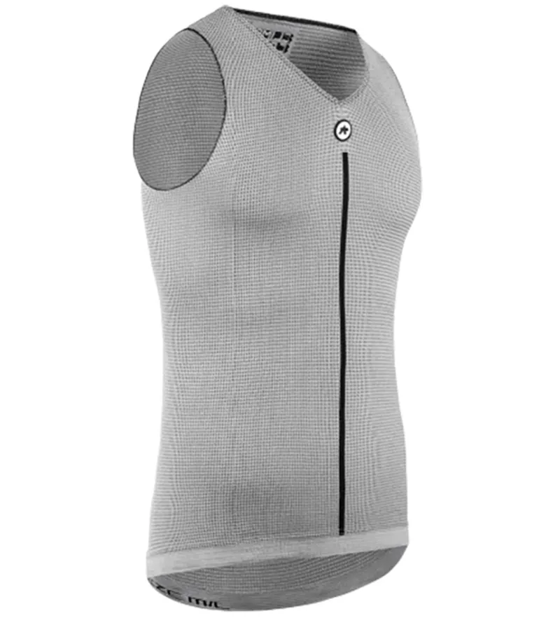 Assos Summer NS Skin Layer P1 Sleeveless Base Layer Grey Series-2