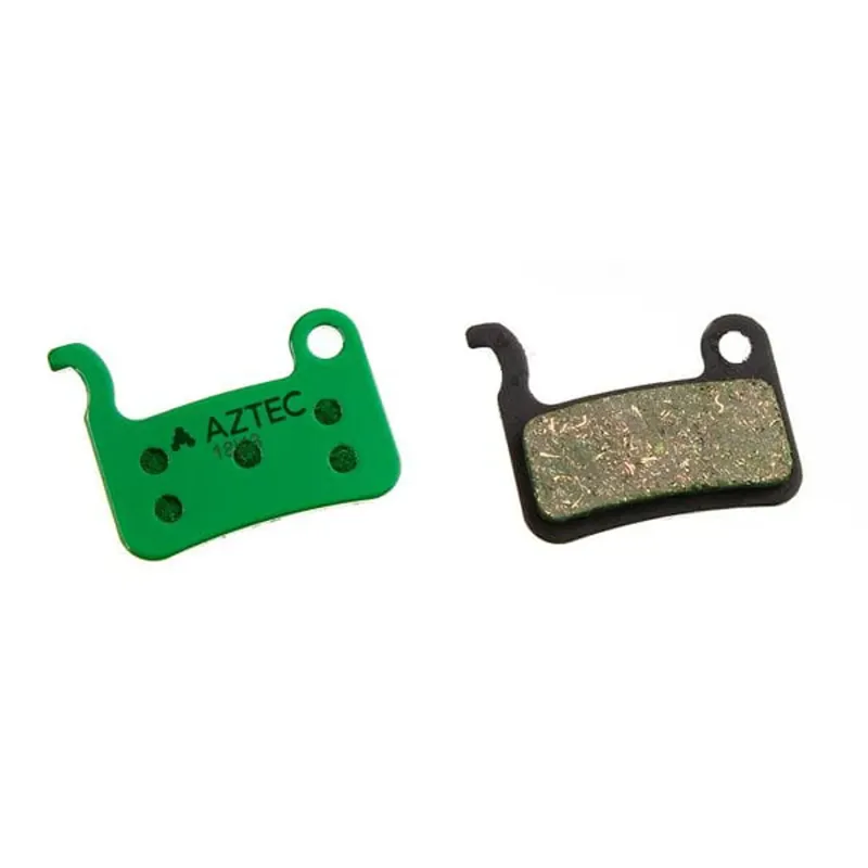 Aztec e-Bike Disc Brake Pads for Shimano XTR M975 / M965 / M966 / Saint M800 Green One Size