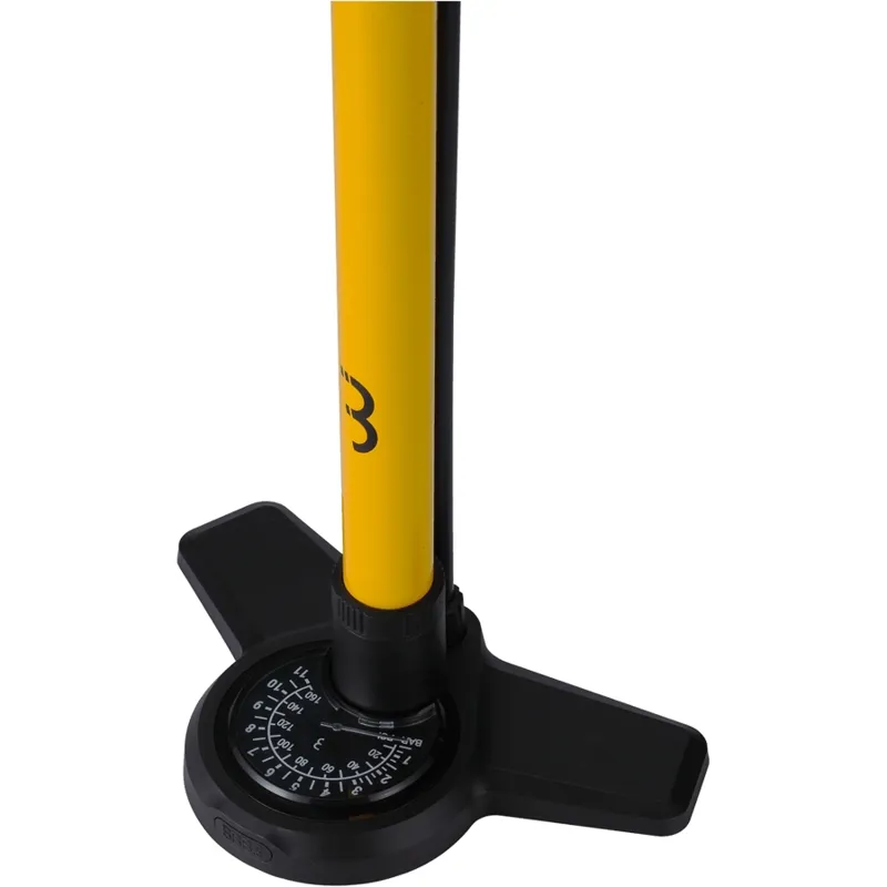 BBB BFP-28 AirBoost 2.0 Floor Pump Yellow-1