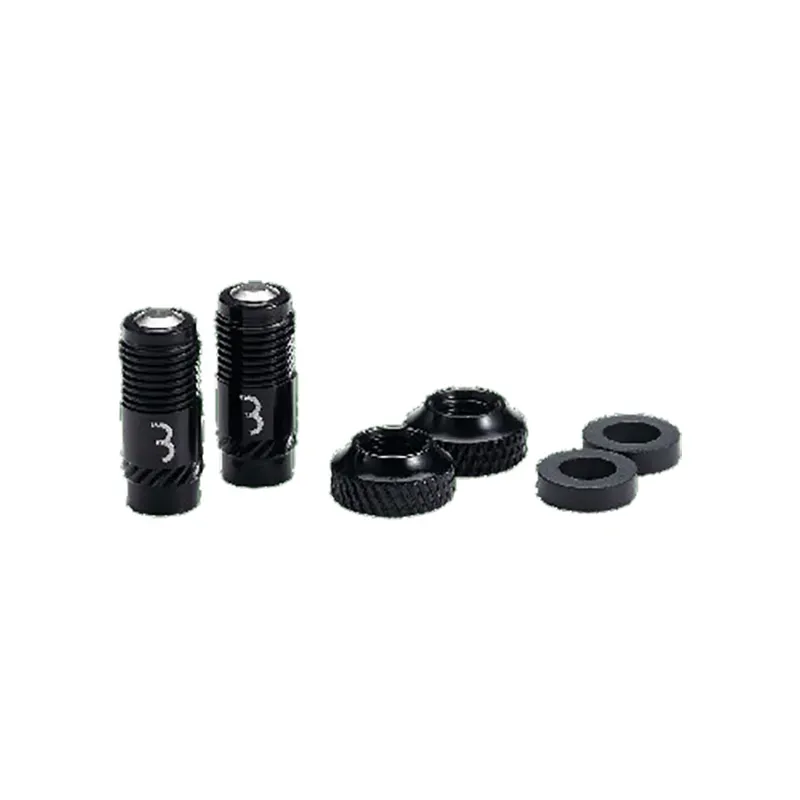 BBB BTI-165 Valve Caps CoreCap Black 2pcs-2
