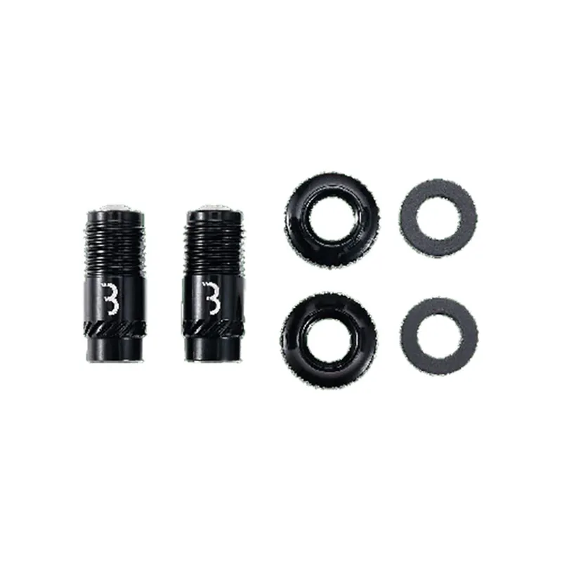 BBB BTI-165 Valve Caps CoreCap Black 2pcs-1