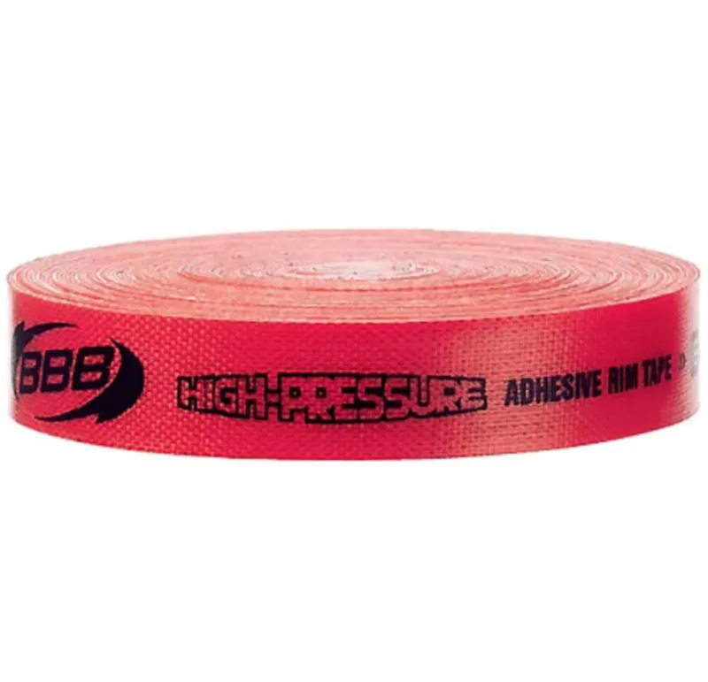 BBB BTI-96 Rim Tape Roll High Pressure Red 25mm 1 Metre