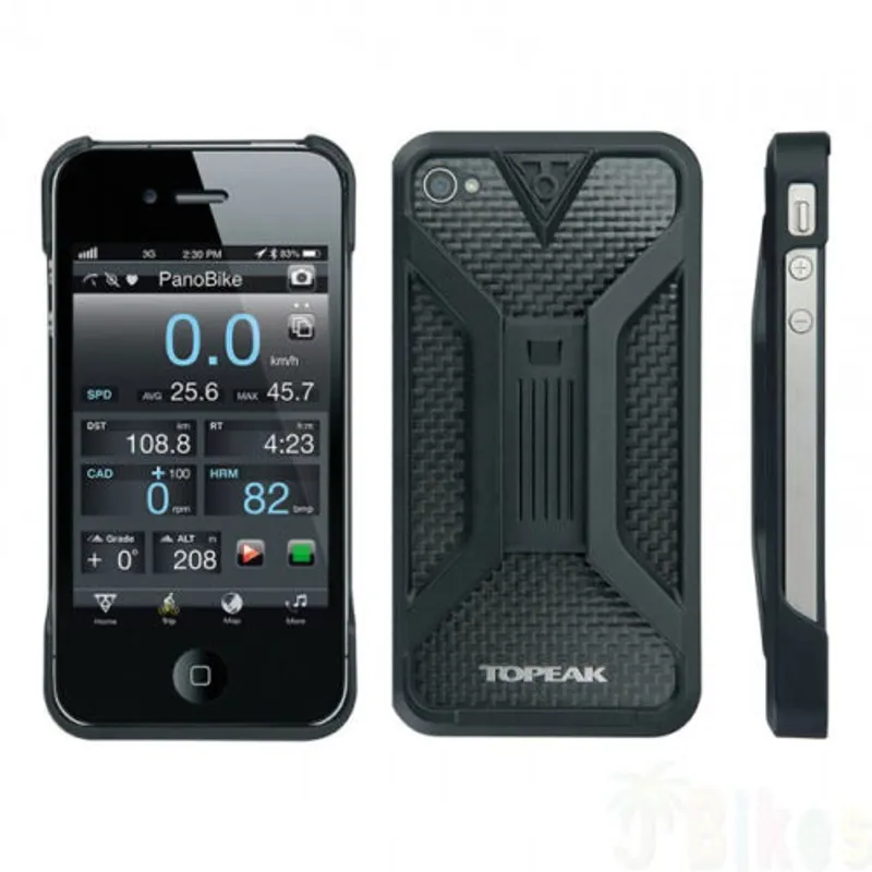 Topeak: RideCase IPHONE 4/4S Holder - Black