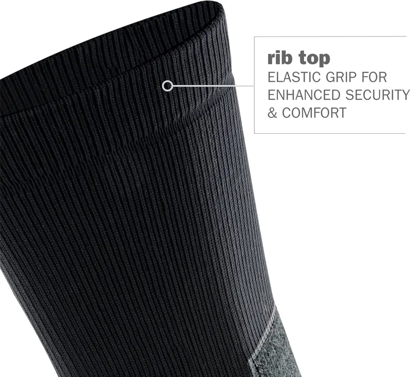 Balega Blister Resist Crew Socks Grey/Black-5