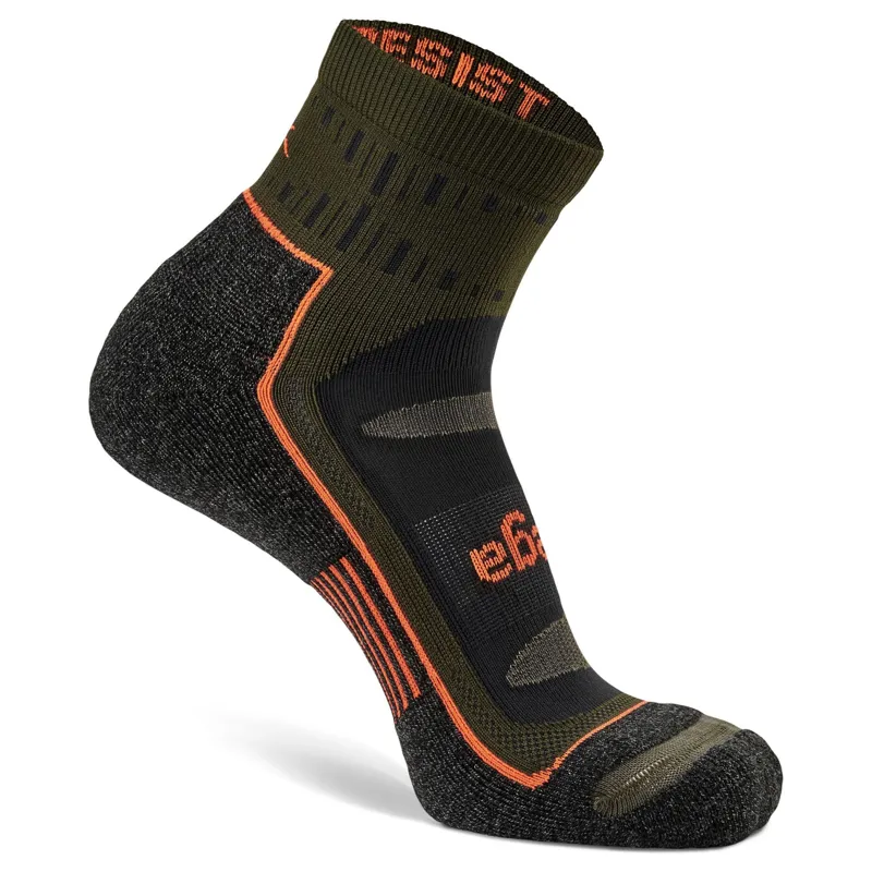 Balega Blister Resist Quarter Socks Green Pepper-3