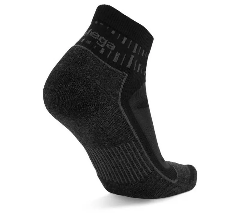 Balega Blister Resist Quarter Socks Grey/Black-2