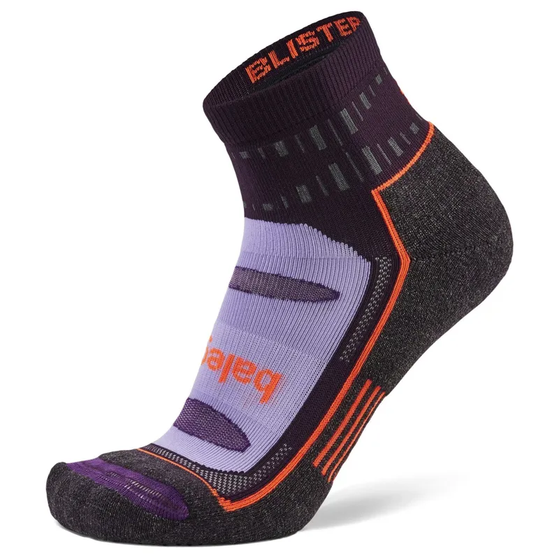 Balega Blister Resist Quarter Socks Midnight Plum