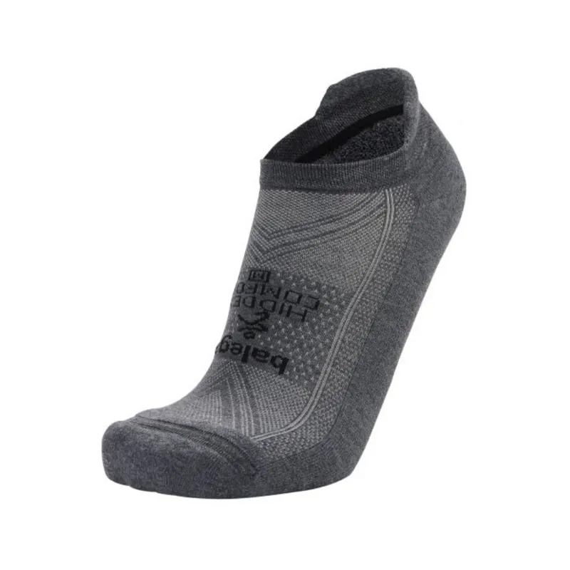 Balega Hidden Comfort No Show Socks Charcoal-1