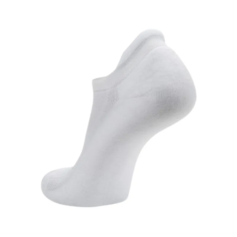 Balega Hidden Comfort No Show Socks Dry White/Grey-3