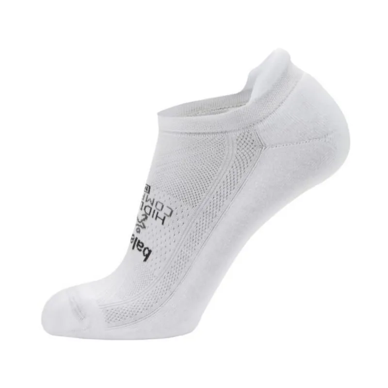 Balega Hidden Comfort No Show Socks Dry White/Grey