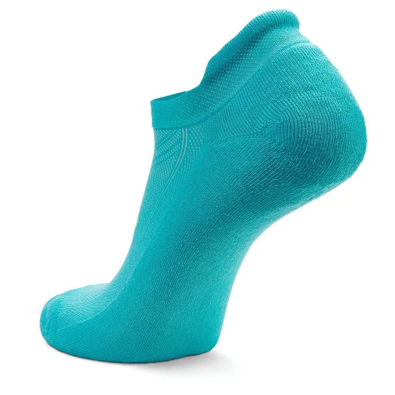 Balega Hidden Comfort No Show Socks Neon Aqua-4