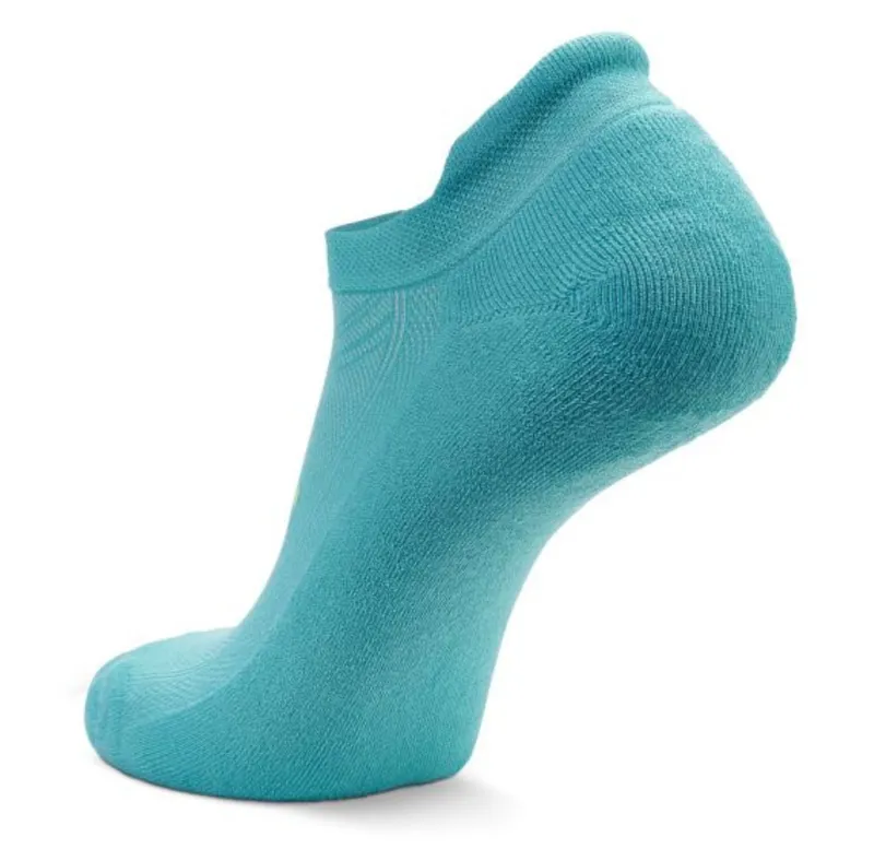 Balega Hidden Comfort No Show Socks Neon Aqua-1