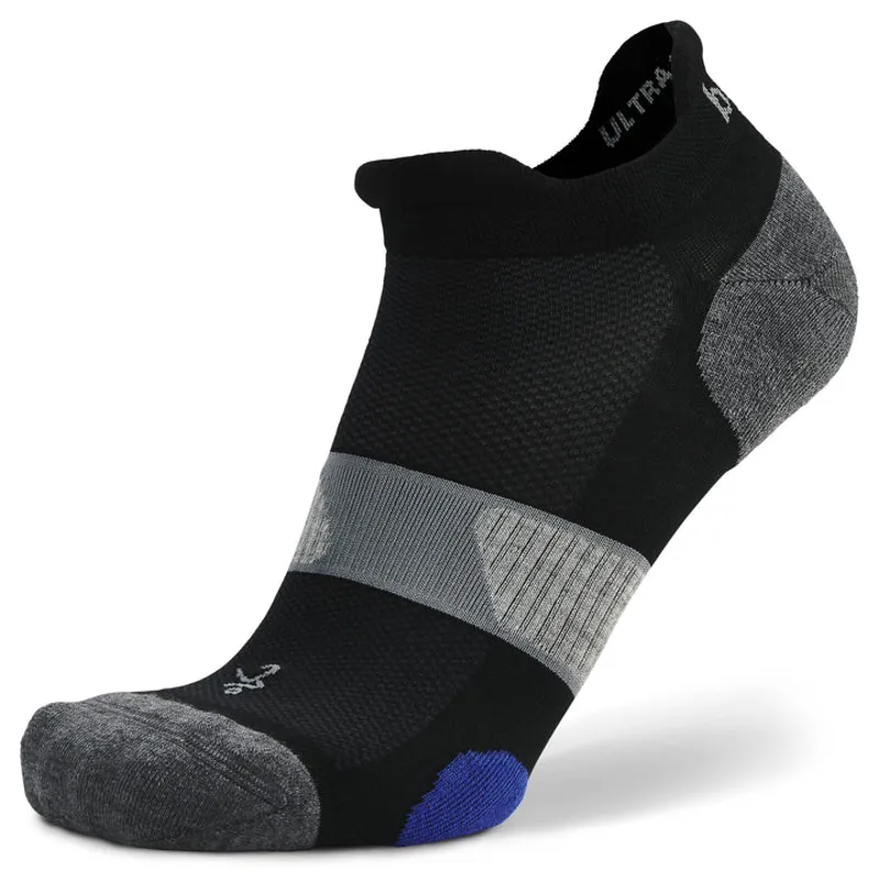 Balega Ultraglide No Show Socks Black