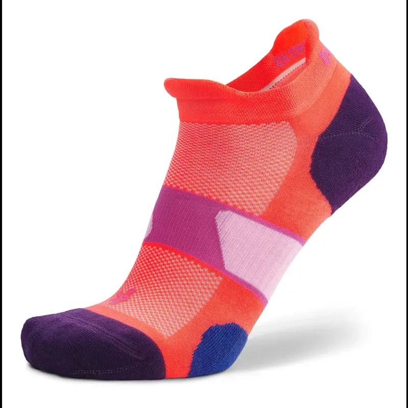 Balega Ultraglide No Show Socks Fluorescent Coral