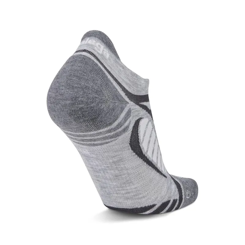 Balega Ultralight No Show Tab Socks Grey/White-4