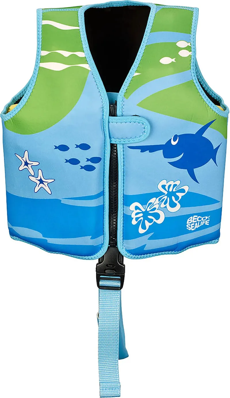 Beco Sealife Swimming Vest Blue/Green-4