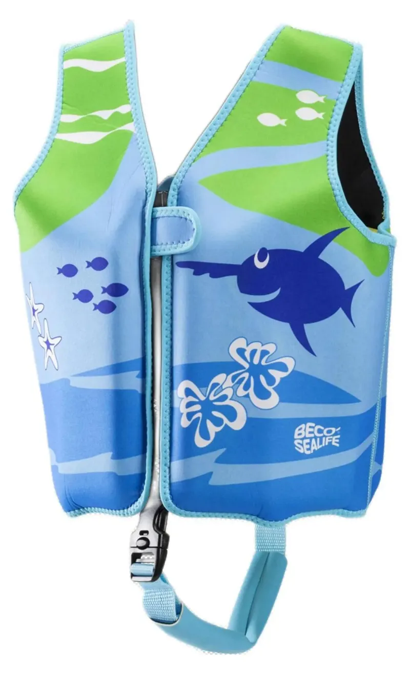 Beco Sealife Swimming Vest Blue/Green-1
