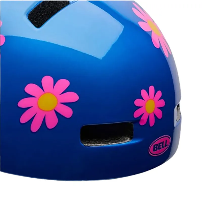 Bell Lil Ripper Helmet Flourish Blue/Pink-6