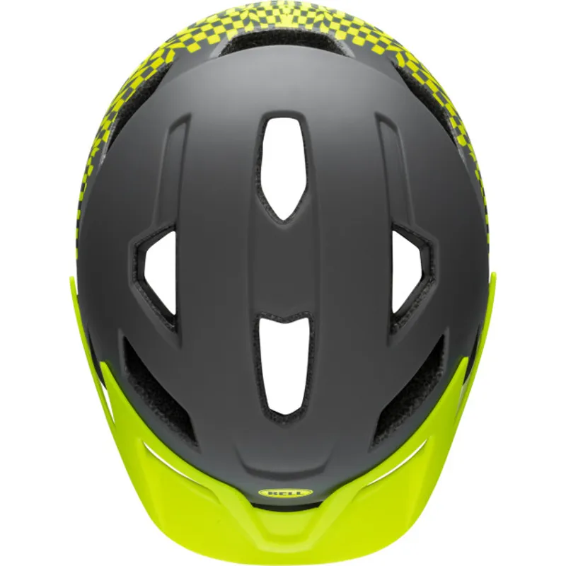 Bell Sidetrack Youth Helmet Wavy Checks Matte Retina Sear Unisize 50- 57cm-4