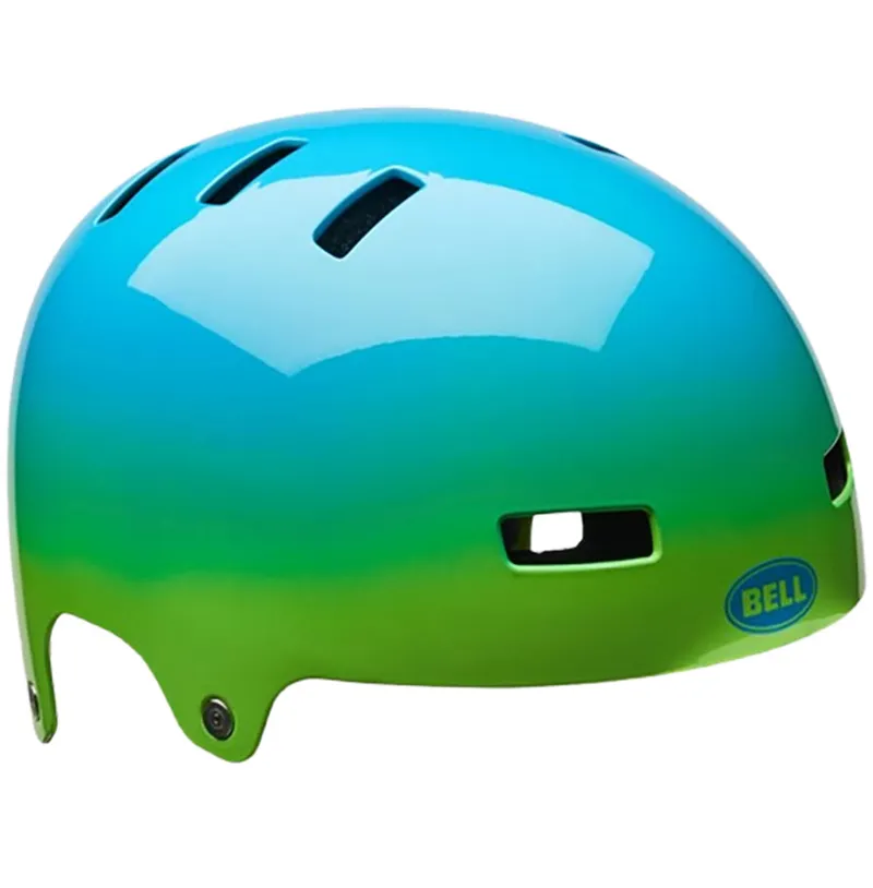 Bell Span Plunge Kids Helmet Blue/Retina-1