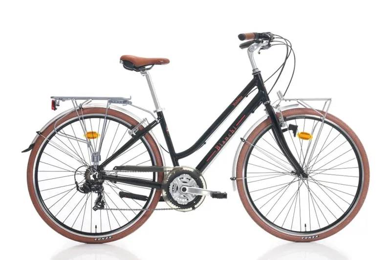 Bianchi 28 Rubino Deluxe Lady AIloy 21sp Black