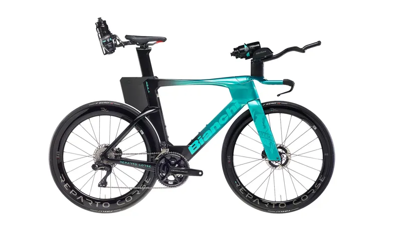 Bianchi Aquila Disc Teri Rival E1 AXS Metallic Celeste/Black UD Carbon Full Glossy