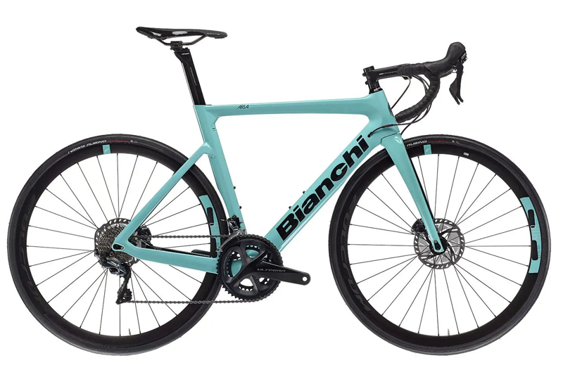 Bianchi Aria with Shimano 105 11 speed Celeste / Black Full Glossy