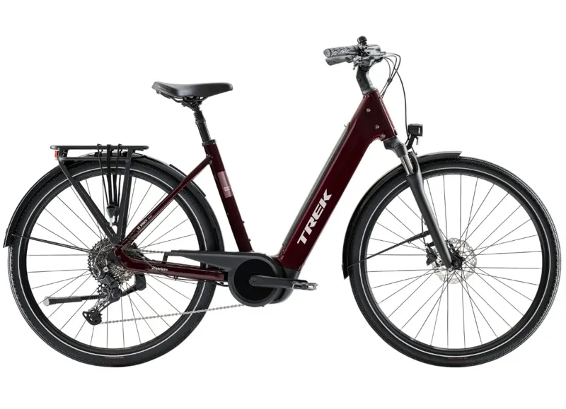 Trek District+ 4 R10 Low Step 2027 in Cobra Blood -1