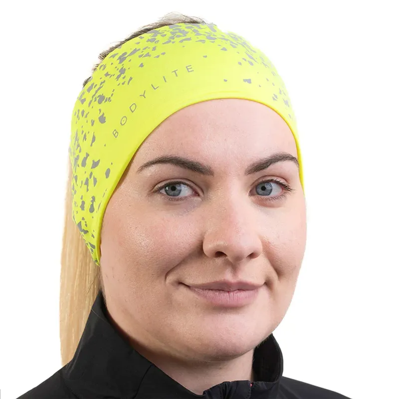 Bodylite Lightweight Reflective Headband Neon Yellow-1