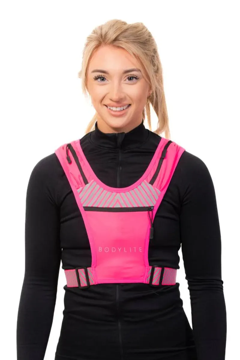 Bodylite Phone Holder Vest Pink M-XXL-1