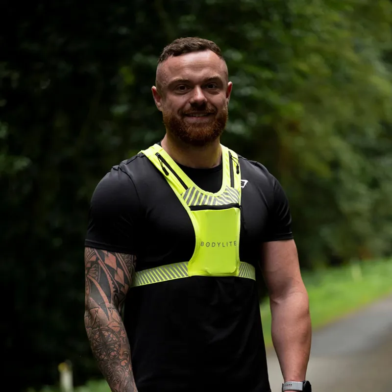 Bodylite Phone Holder Vest Yellow M-XXL-3