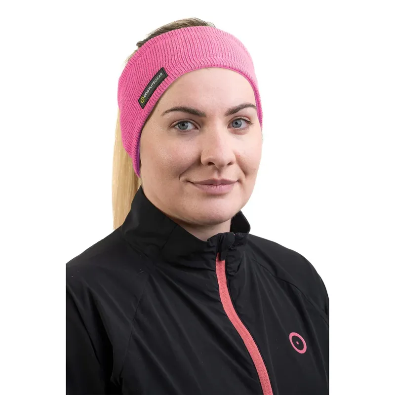 Bodylite Reflective Headband Neon Pink