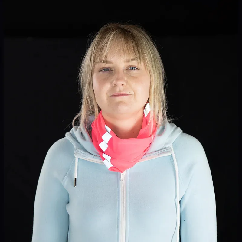 Bodylite Reflective Snood Neon Pink