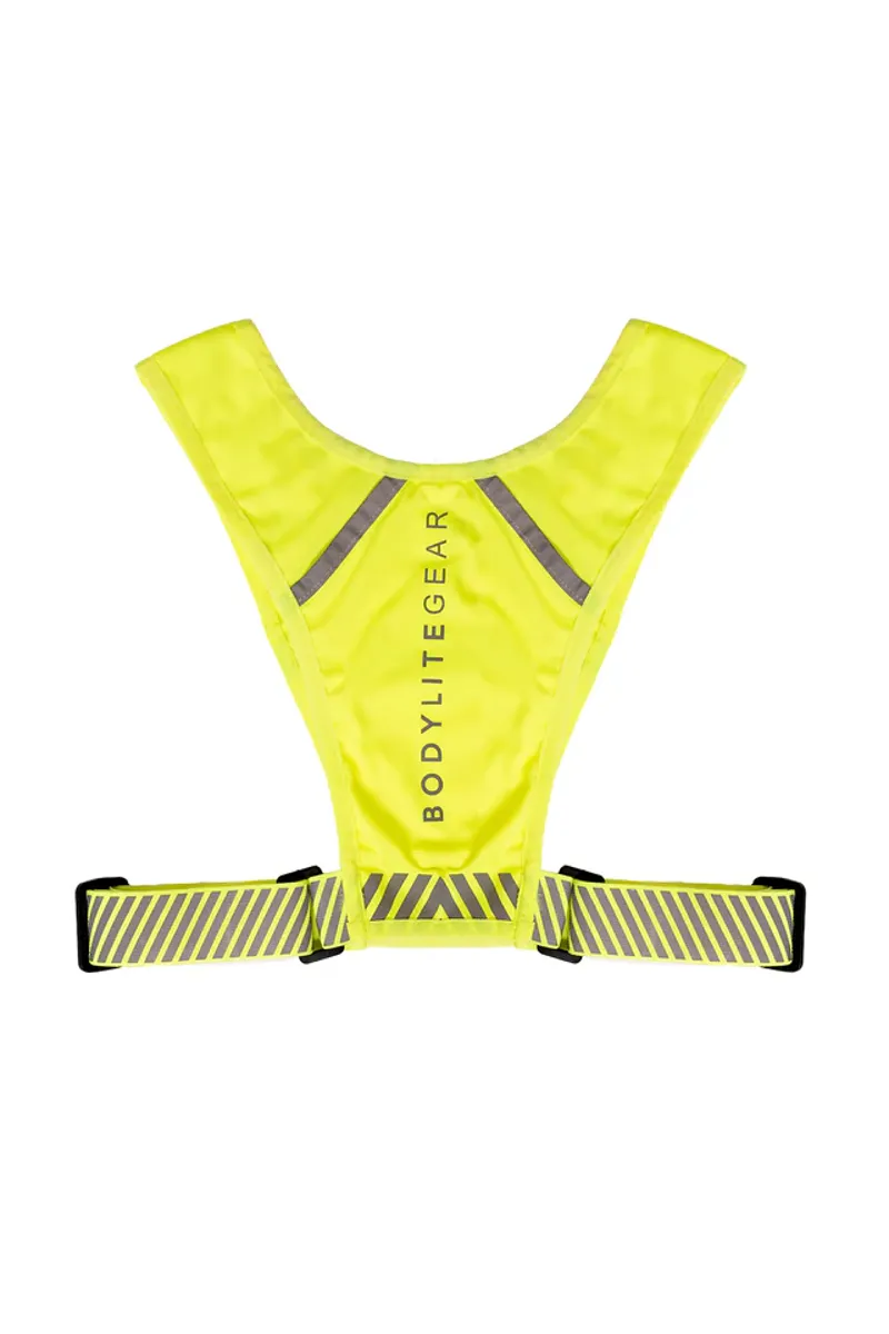 Bodylite Phone Holder Vest Neon Yellow-2